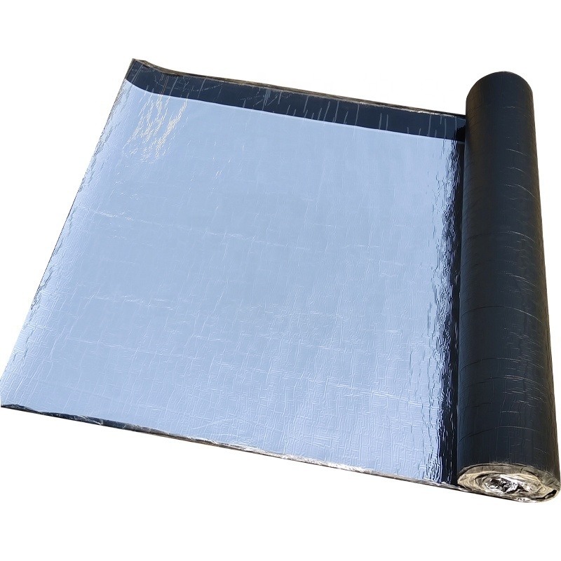 Asphalt Self-adhesive Waterproof Coiled Material Room Roof Floor Color Steel Leakage Repair Sbs Waterproof Material