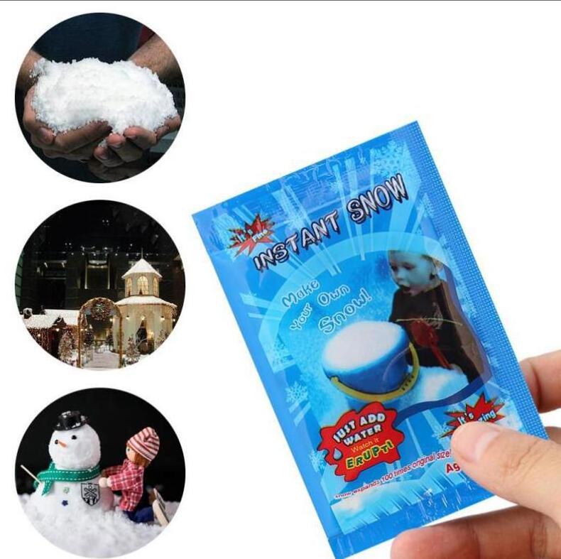 Manufacturer Instant Snow Powder Artifical Snow Fake Snow For Indoor Decoration