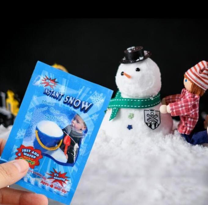 Manufacturer Instant Snow Powder Artifical Snow Fake Snow For Indoor Decoration