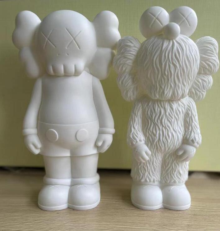 High Quality Fluid Bear Pouring Fluid Bear Pure White Cartoon Doll Mould Creative Violent Bear