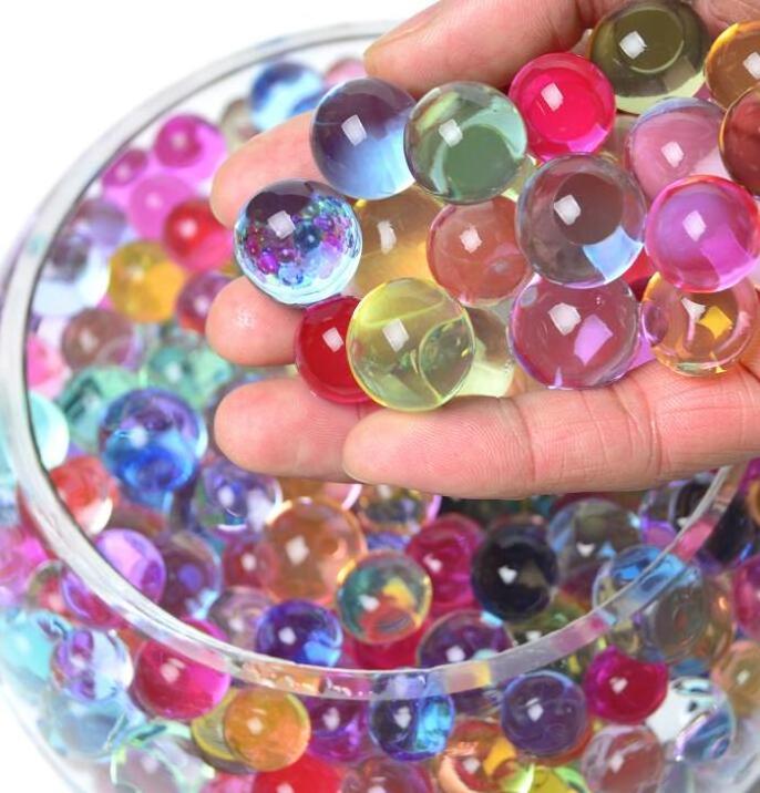 Best Selling Water Growing Beads Rainbow Crystal Soil Wholesale Orbeez Water Beads Jelly Beads In Customized