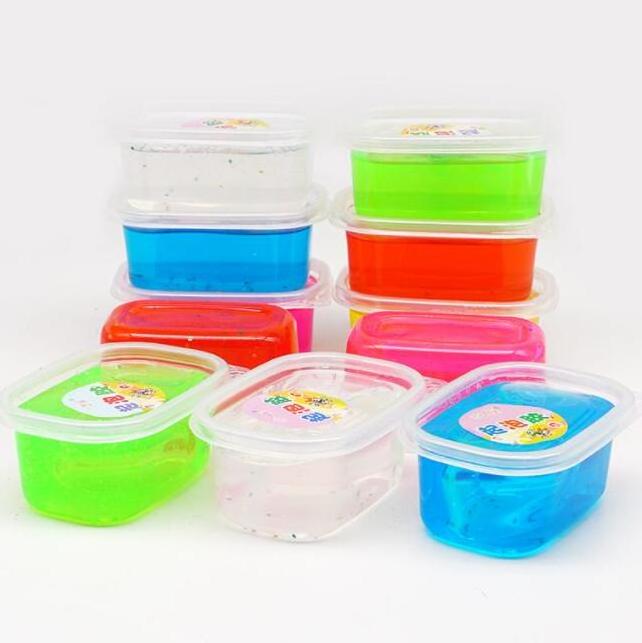 Wholesale Crystal Slime 24 Colors DIY Transparent Slime Crystal Mud Slime Putty