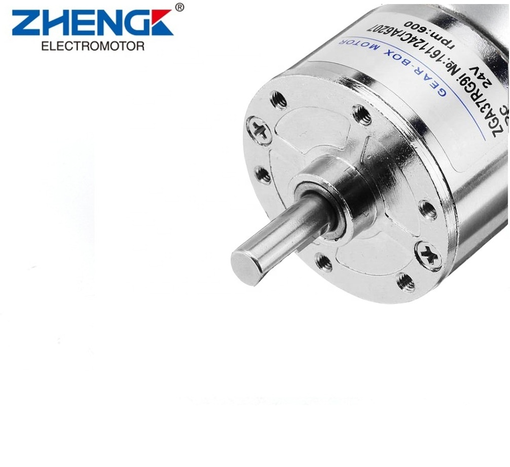 Zhengke 12v 120 rpm Gearbox mini gear motor with 520 motor