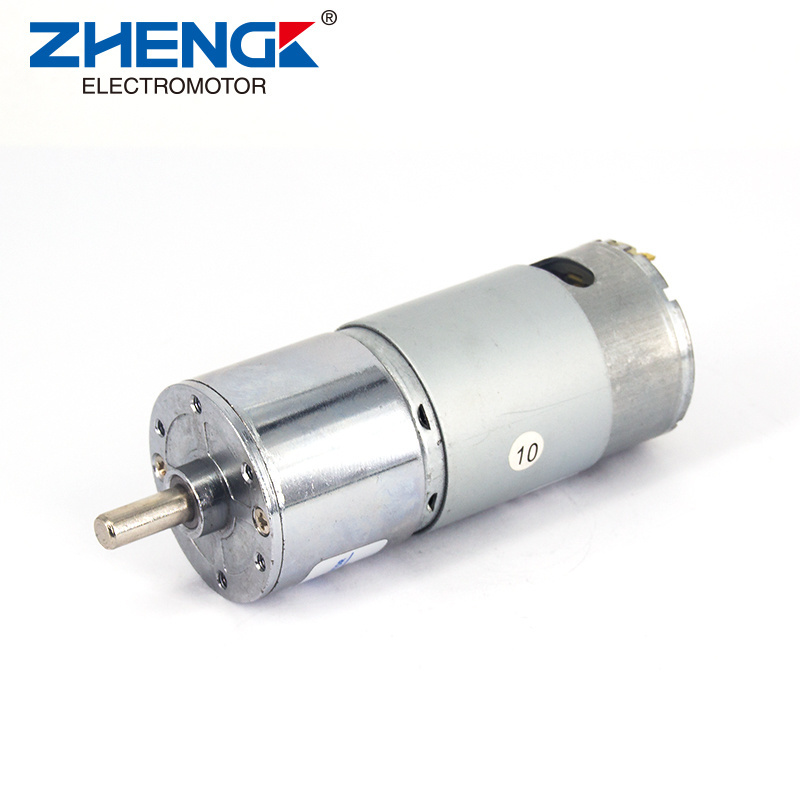 low rpm motor ZGA37RH linear actuator 12v 24v electric DC motor hydraulic cylinder