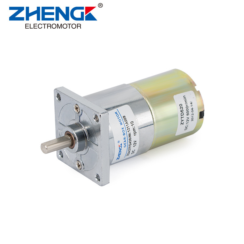 Manufacturer 37mm Electric DC Gear Motor 12V 24V Dc Motor Brush Professional Switched Reluctance Motor for Medical Equipment