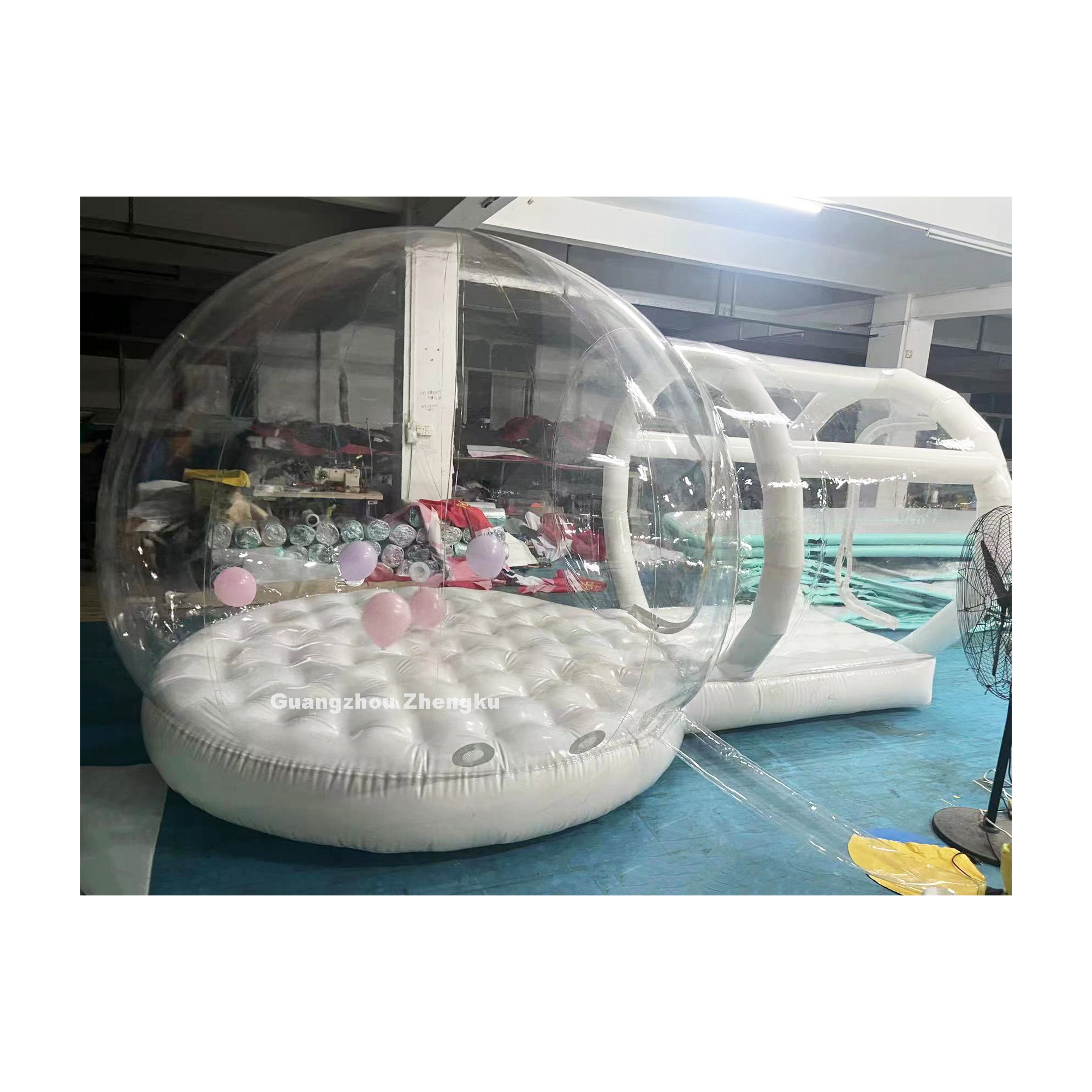 Factory Outlet inflatable dome tent transparent inflatable bubble balloon bounce house for outdoor party