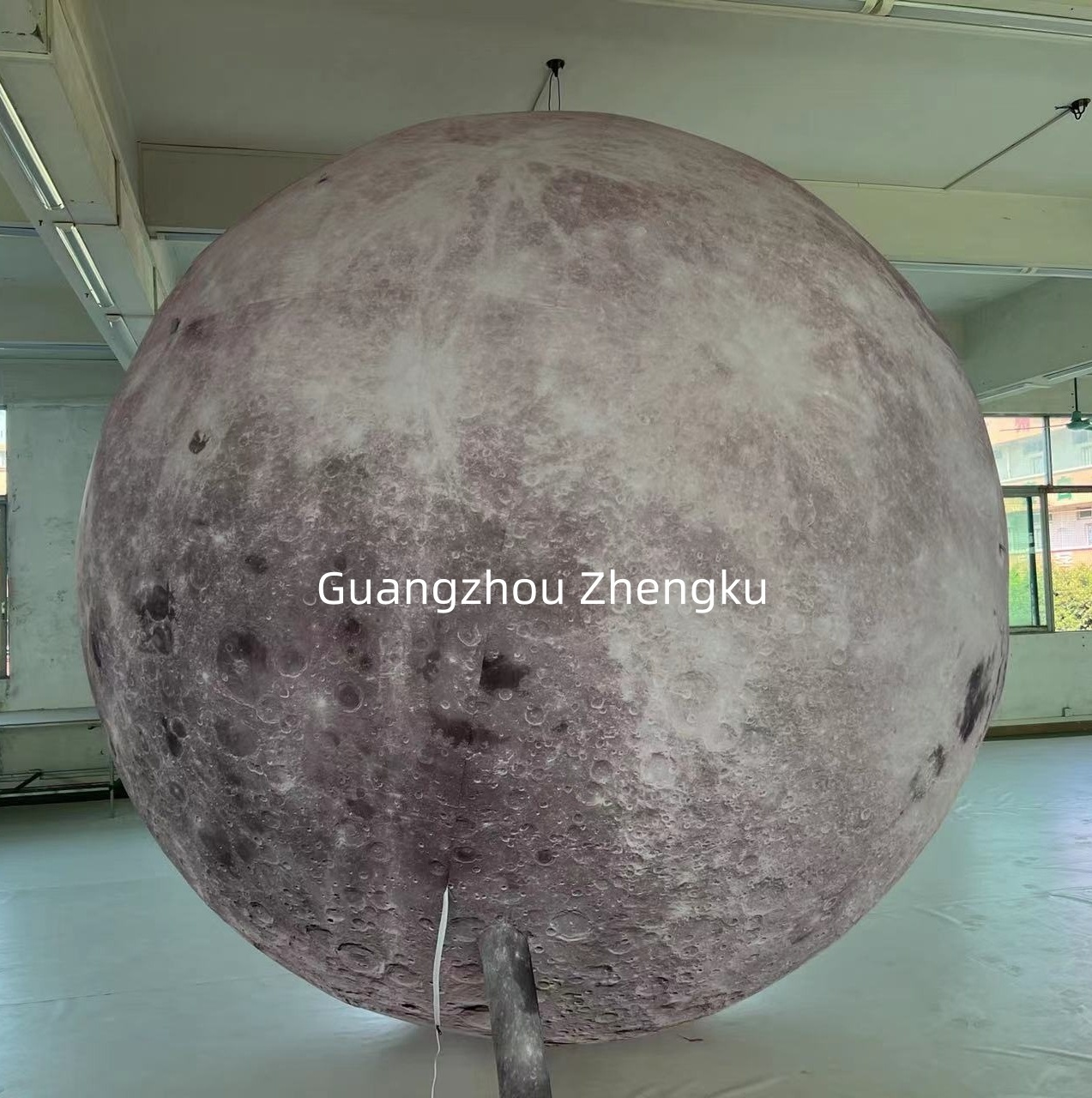 Factory wholesale inflatable moon outdoor advertising inflatable globe for decoration