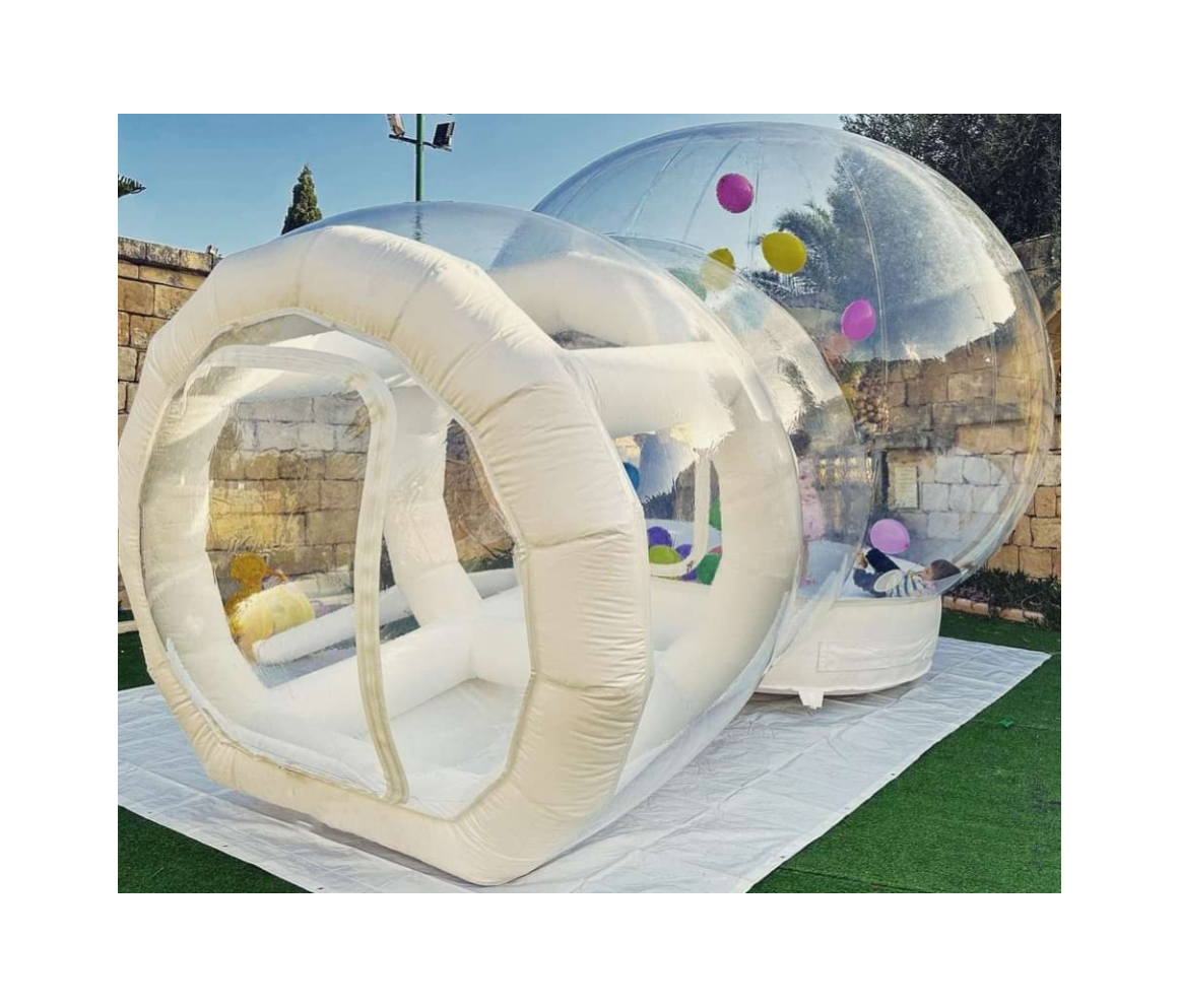 Factory Outlet inflatable dome tent transparent inflatable bubble balloon bounce house for outdoor party