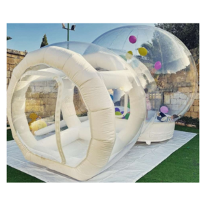 Factory Outlet inflatable dome tent transparent inflatable bubble balloon bounce house for outdoor party