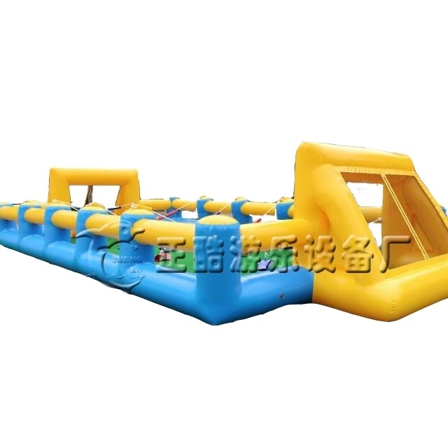 High quality outdoor inflatable soap football field inflatable soccer field court for sale