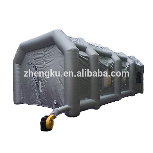 High Quality Inflatable Car Spray Paint Tent Portable Inflatable Car Garage Car Cover for Sale