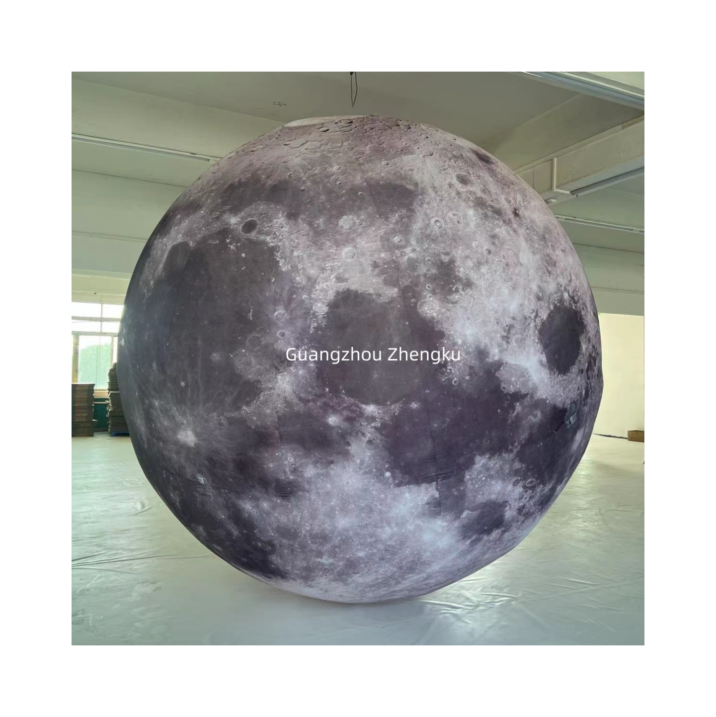 Factory wholesale inflatable moon outdoor advertising inflatable globe for decoration