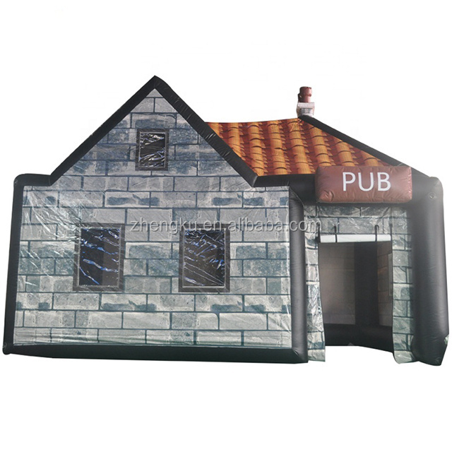 Factory price outdoor party durable inflatable pub tent/inflatable pub/inflatable bar tent for sales