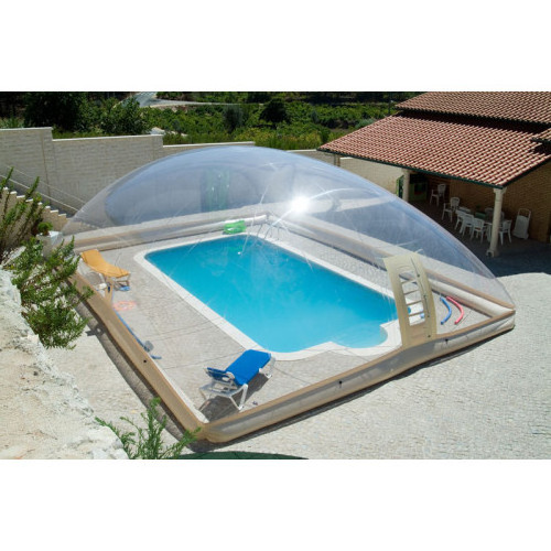 Custom Inflatable Swimming Pool Cover Air Transparent Bubble Inflatable Pool Cover Dome