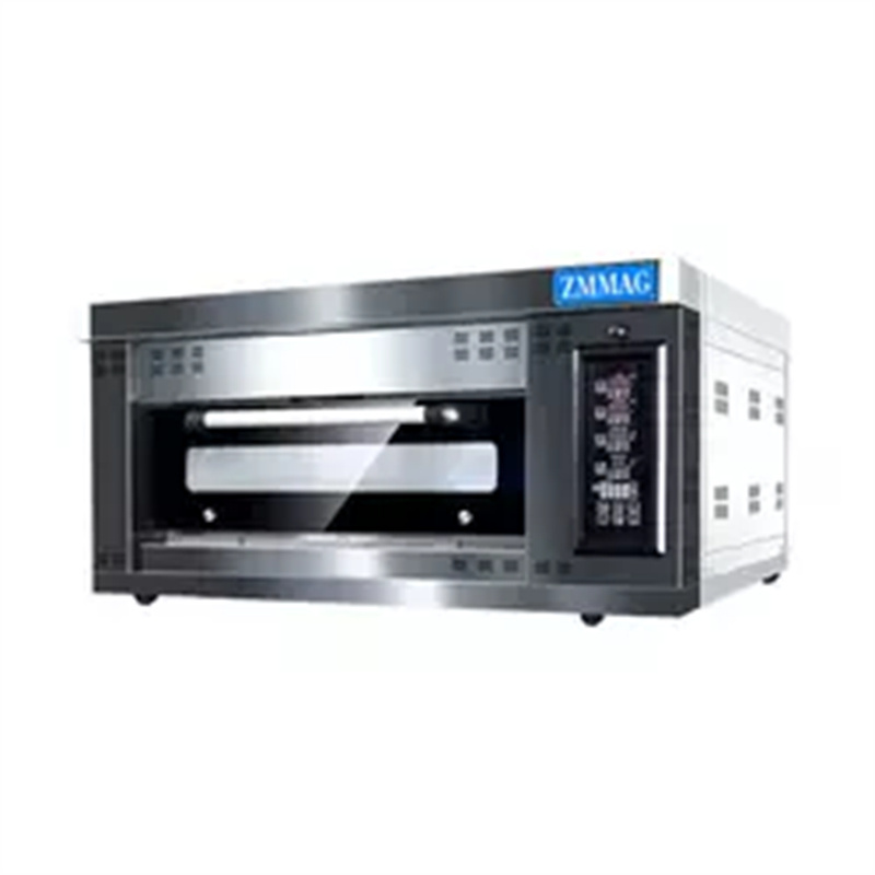 small commercial bakery equipment deck oven spare parts steam injection gas electric bread oven