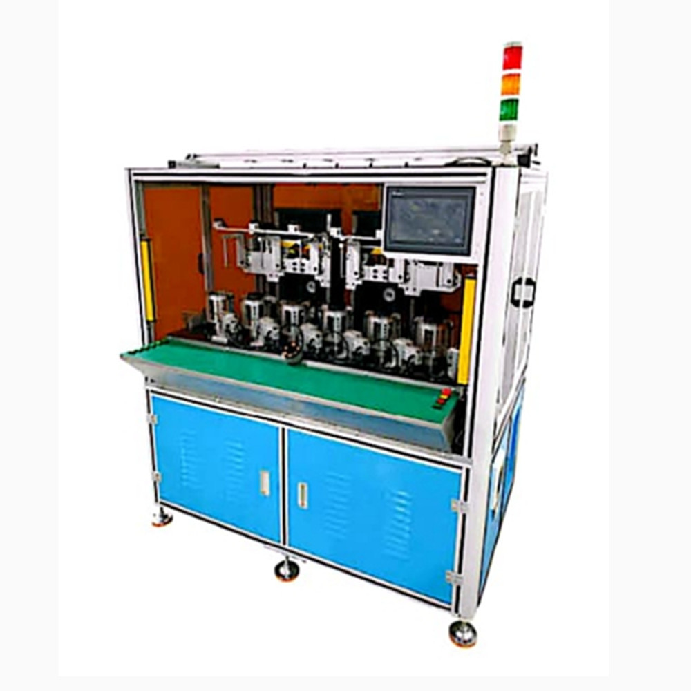 CNC winding machine Induction motor  and brushless motor used Six-station compact inner coil winding machine for electric motors