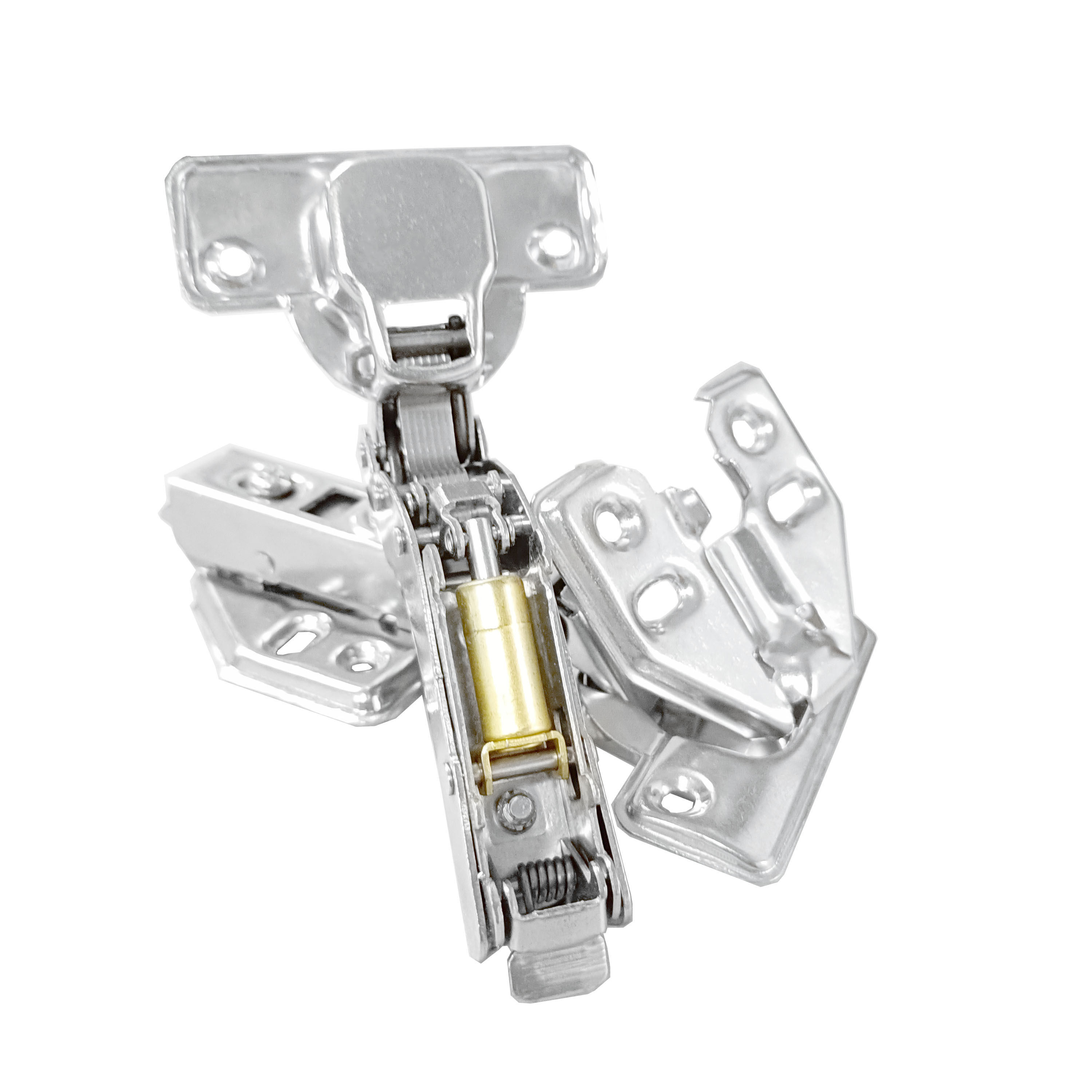 OEM Hardware Hinges Soft Close Hydraulic Customized Clip-on Cupboard Hidden Door Hinge