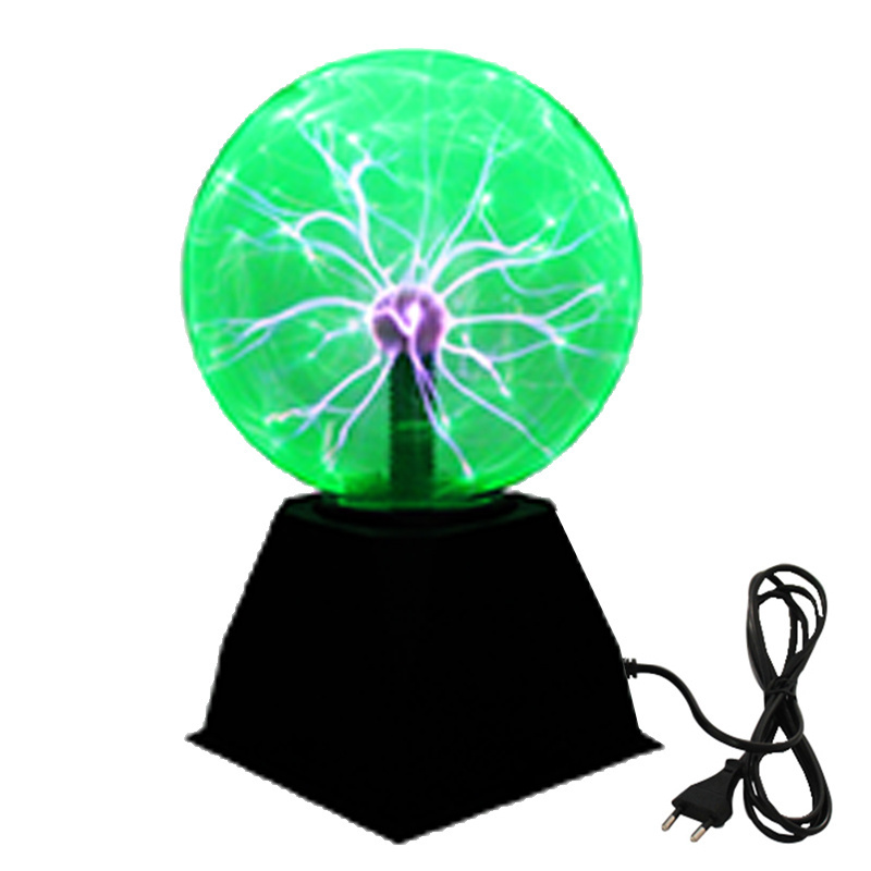 Hot selling 5/6/8inch 220V Magic Plasma Ball Table Night Light Touch Sensitive Sphere Lamp