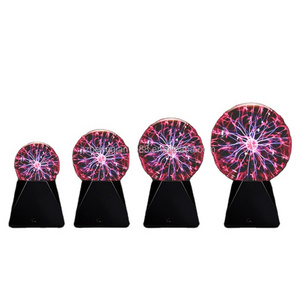 3 4 5 6 8 inch USB Plasma Ball, Magic Ball, led light magic spinning ball