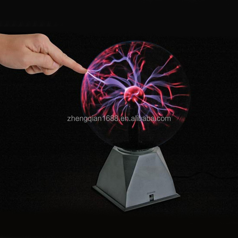 3 4 5 6 8 inch USB Plasma Ball, Magic Ball, led light magic spinning ball