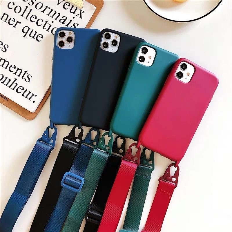 For iphone 14 case, New Designer Phone Sets for iphone 12 11 14 Pro Max XS XR SE 2020 Necklace Cell Phone Case with Lanyard