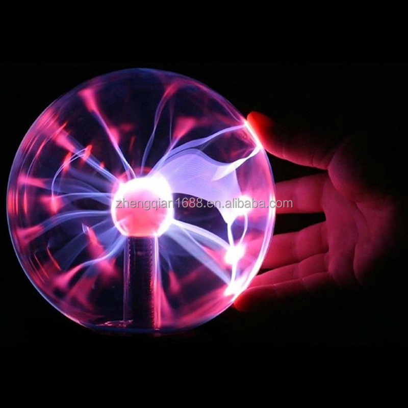 3 4 5 6 8 inch USB Plasma Ball, Magic Ball, led light magic spinning ball