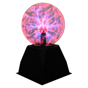 2022 Plasma Ball Light LED RGB Colors Magic Lamp 3 /4/5/6/8 inch Lamp for Decoration USB Glass Plasma Ball