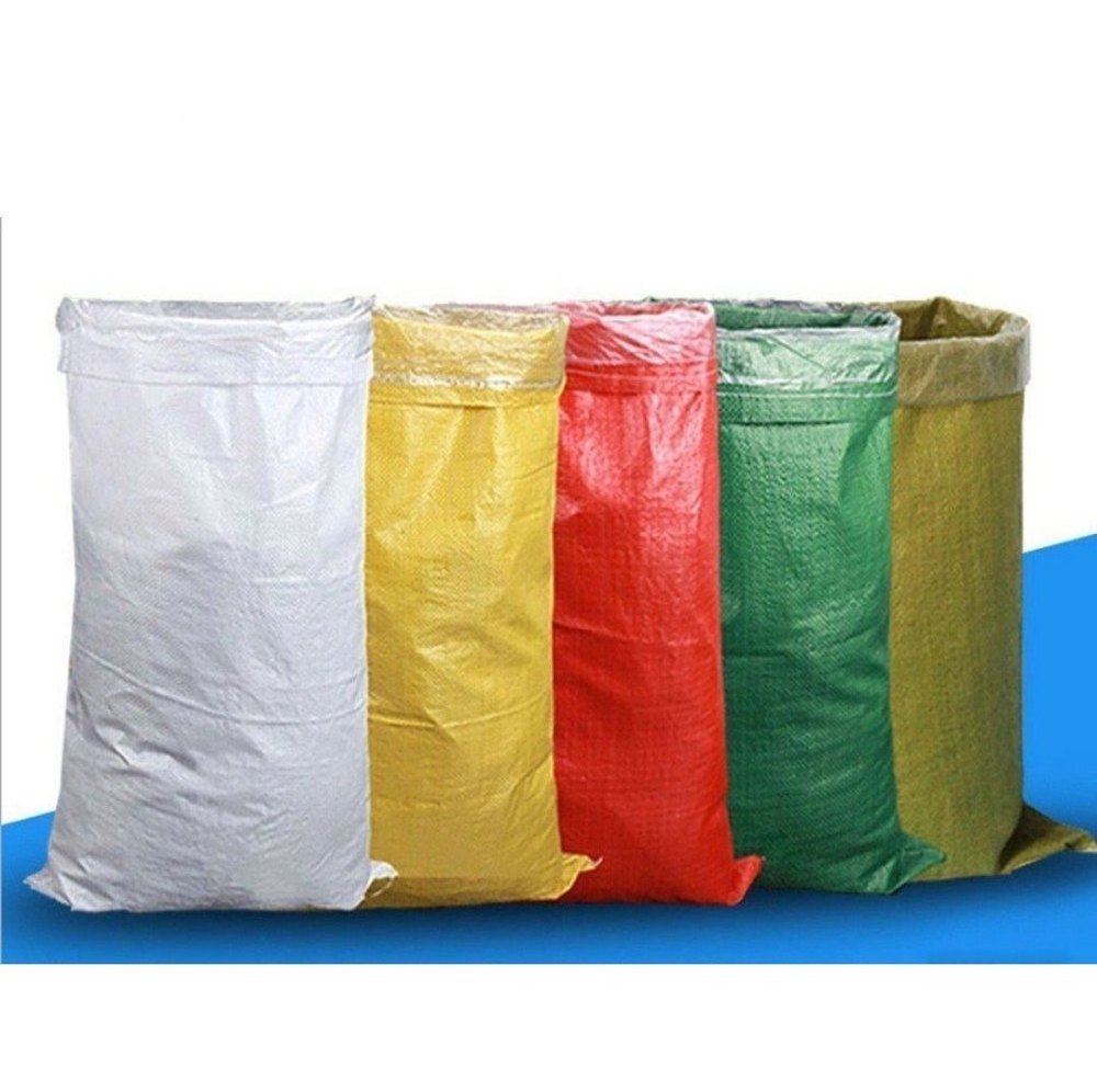 Rice Plastic Bag Sack Plastic Bag 20 Kg 50kg Sand Cement Chemical Packaging Polyethylene PP Woven Bag