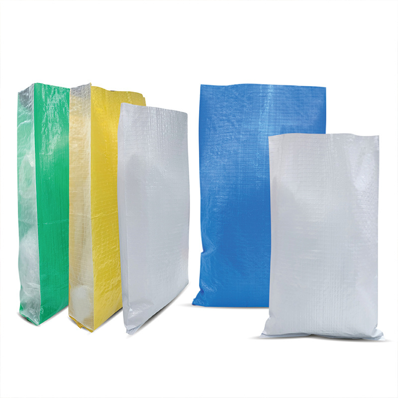 Rice Plastic Bag Sack Plastic Bag 20 Kg 50kg Sand Cement Chemical Packaging Polyethylene PP Woven Bag