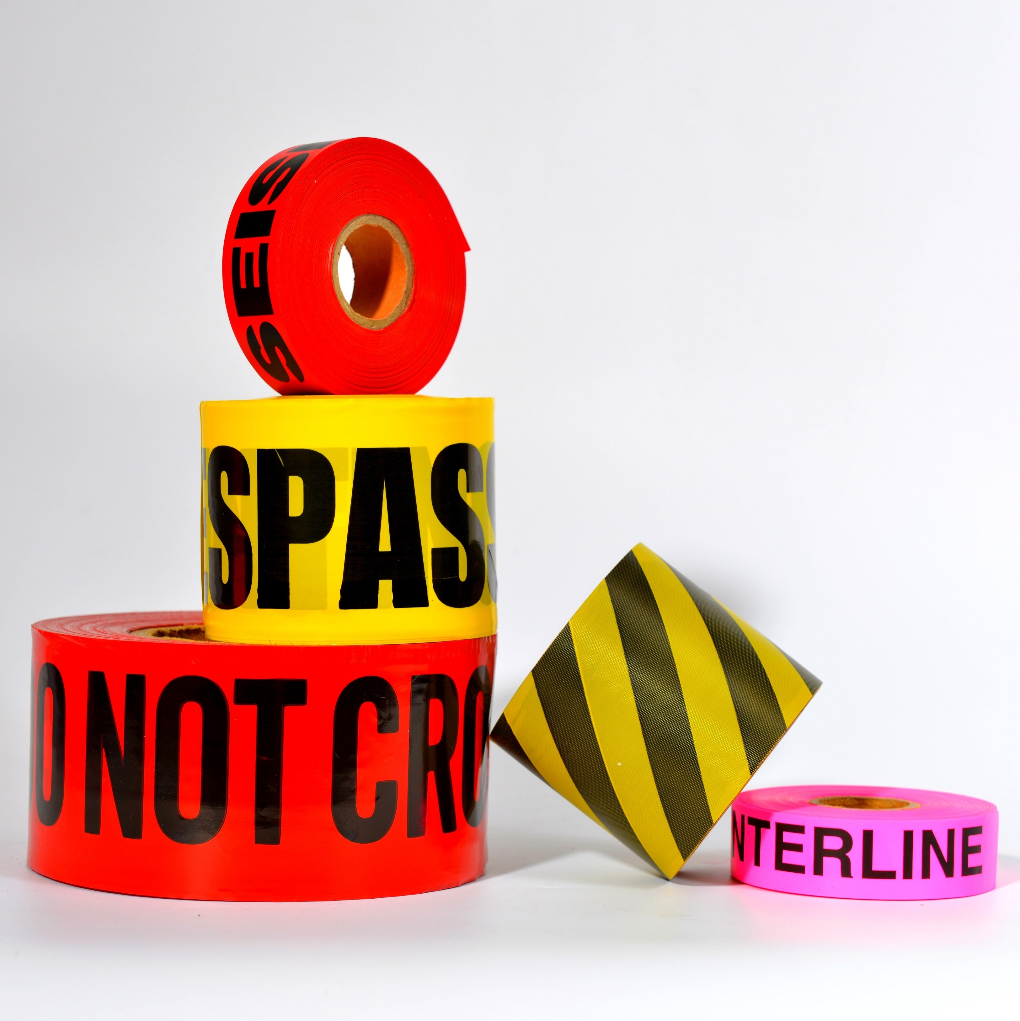 caution tape  barrier Custom Printed Text crime scene Danger tape PE Plastic Warning Caution Tape