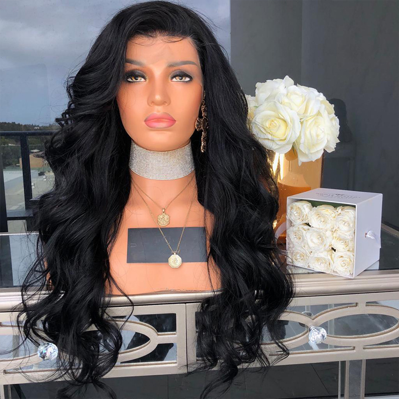 Customized Human Hair Glueless Transparent Lace Front Wig Cuticle aligned Silky Straight Lace Front Wigs For Black Women