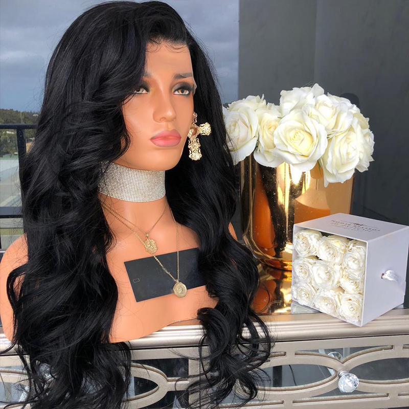 Customized Human Hair Glueless Transparent Lace Front Wig Cuticle aligned Silky Straight Lace Front Wigs For Black Women