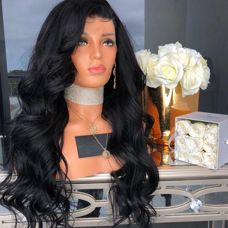 Customized Human Hair Glueless Transparent Lace Front Wig Cuticle aligned Silky Straight Lace Front Wigs For Black Women