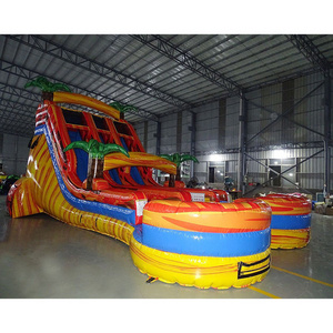 Water Slide Pool Commercial Inflatable Water Slide for Kid Large Cheap Bounce House Jumper Bouncy for sale and rental