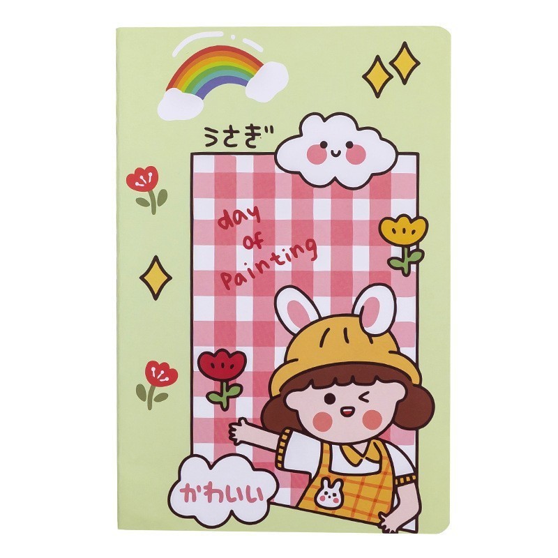 Cartoon super cute A5 car line book logo printing creative elementary school student stationery supplies notepad notebook