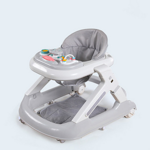 New Toddler Trolley Infant Fitness Multifunctional Baby Walker With Wheel For Learning  cheap walker with music wheels