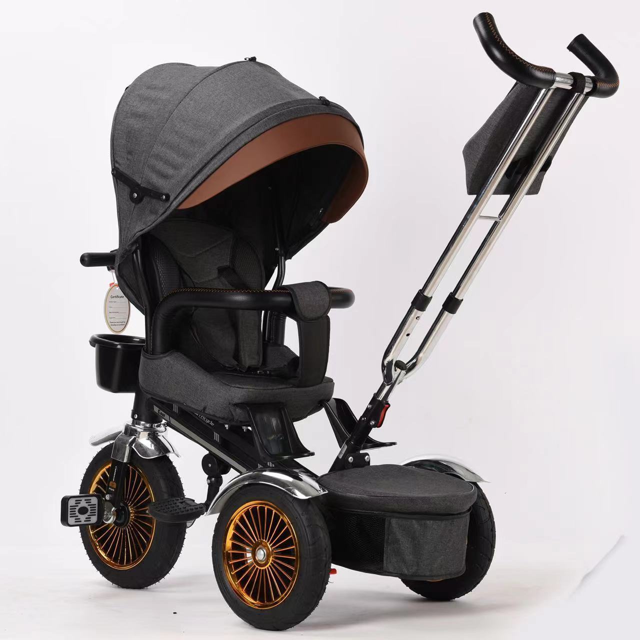 hot sale OEM custom tricycle for kids 1-6 years baby/child baby stroller tricycle for sale / children tricycle 3 in 1 kids trike