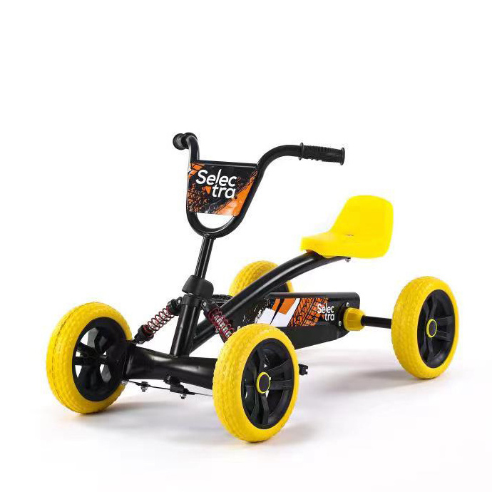 four-wheel pedal go kart, kids bicycle car boys and girls baby puzzle sports fitness toy buggy for kids going karts