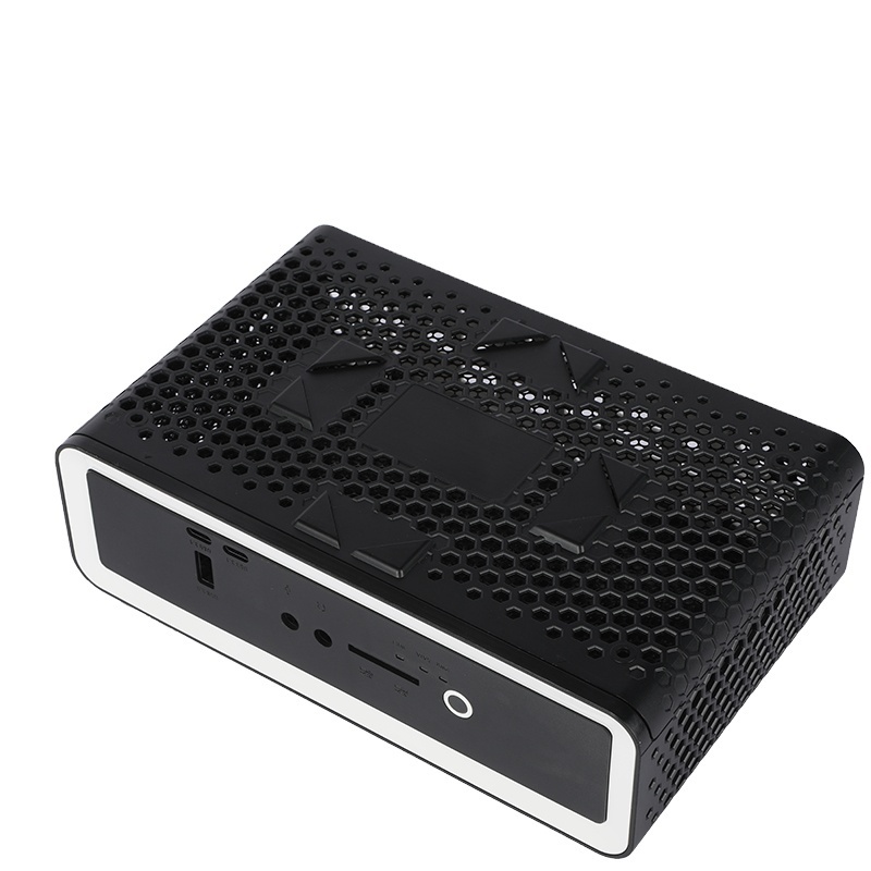 Custom atom fanless industrial fanless pc atom chasis gamer gaming computer hardware software fanless mini itx case slim