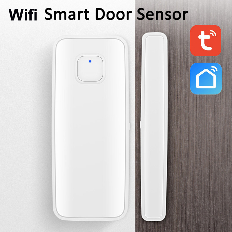 Tuya ZigBee Intelligent Door Magnetic Sensor App Control Wireless Door and Window Sensor Door Magnetic Alarm detector