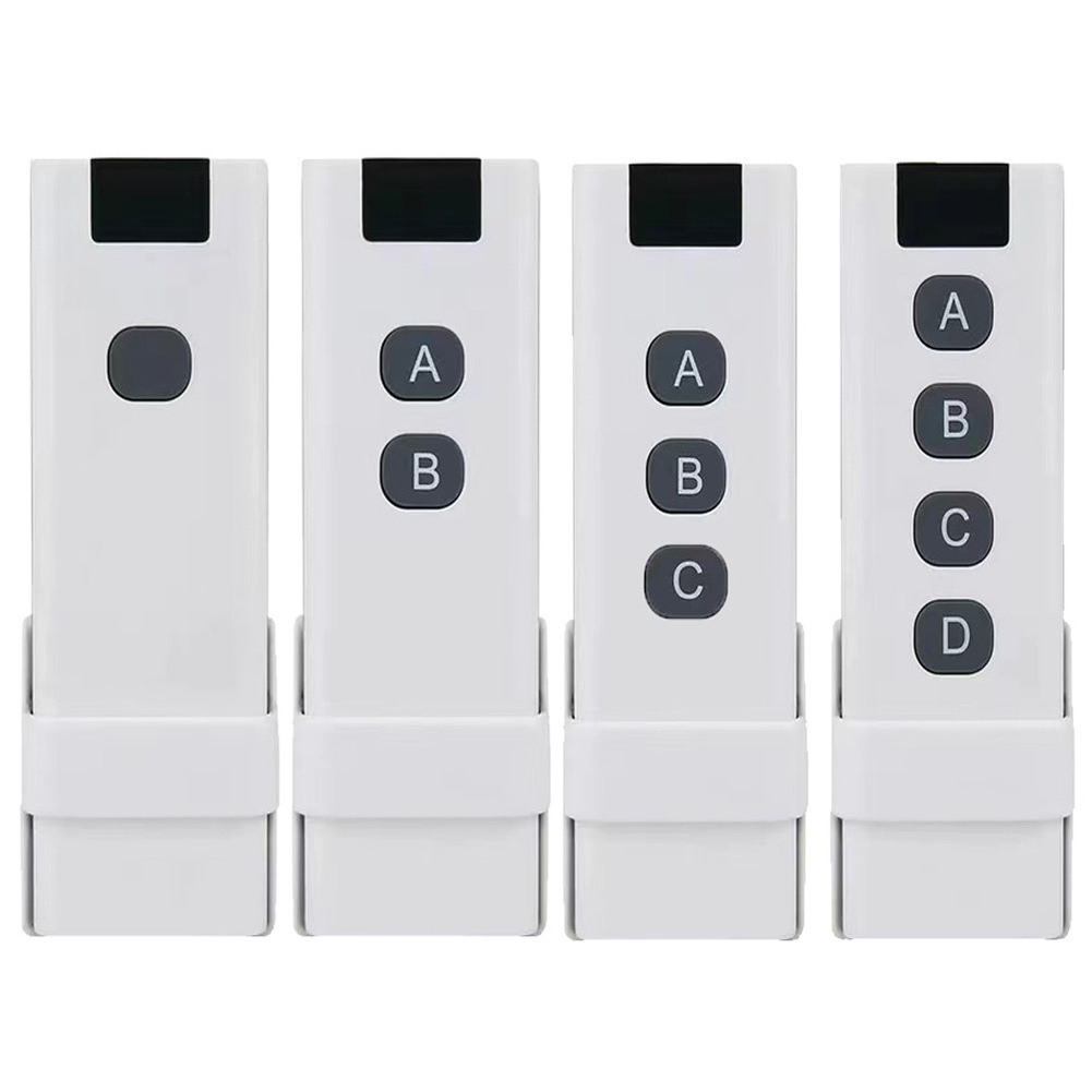 Remote Control RF433MHz Radio Frequency Wireless Remote Control Clothes Pole Garage Door Positive and Negative Transmitter