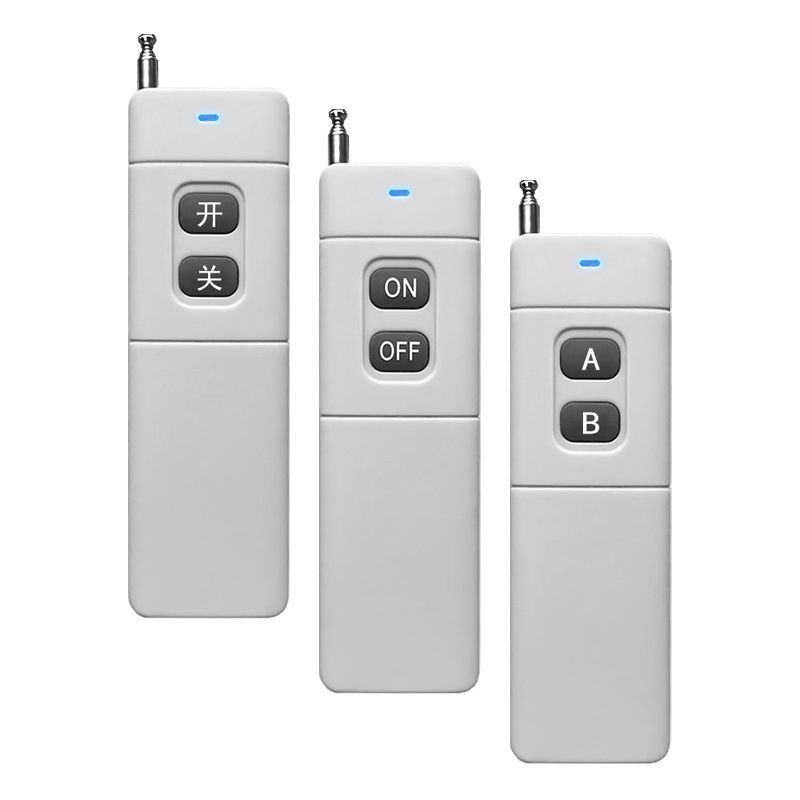 Wireless Remote Control 3km 5KM Remote Transmitter ON OFF Double Key Water Pump Motor Lamp Door Switch Handle