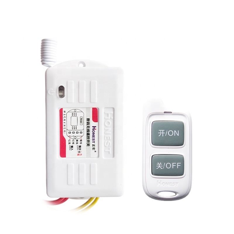 Wireless remote control switch controller 220v wiring-free light lighting remote control intelligence