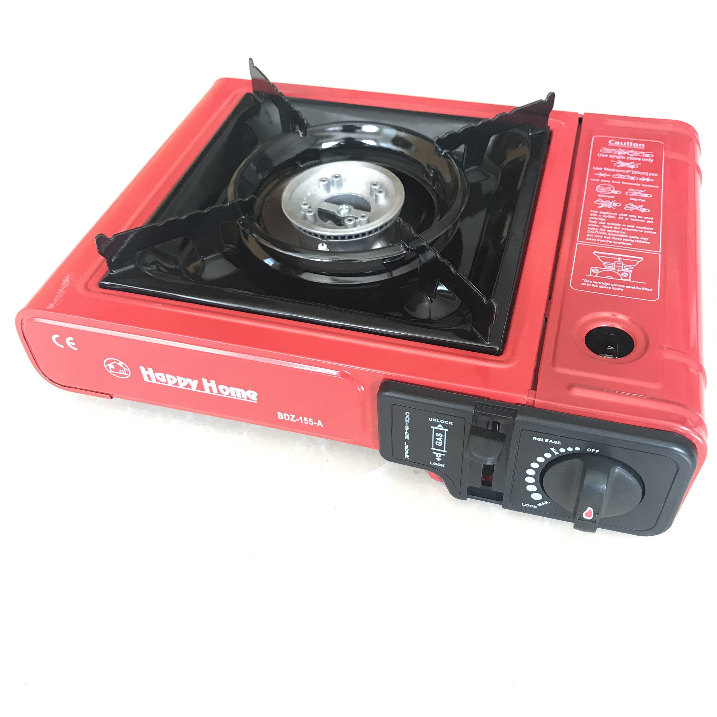 Happy Home Brands BDZ-155 Factory Camping Butane Portable Gas Stove