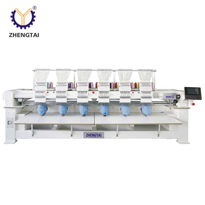 Zhengtai High quality single head 3D Industrial Sewing embroidery machines making computerized for Garment