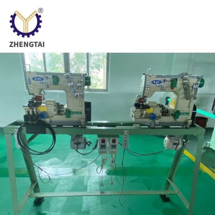 High Speed Professional Machines Industrial Stitching Taking Webbing Nylon Zipper Sewing Machine