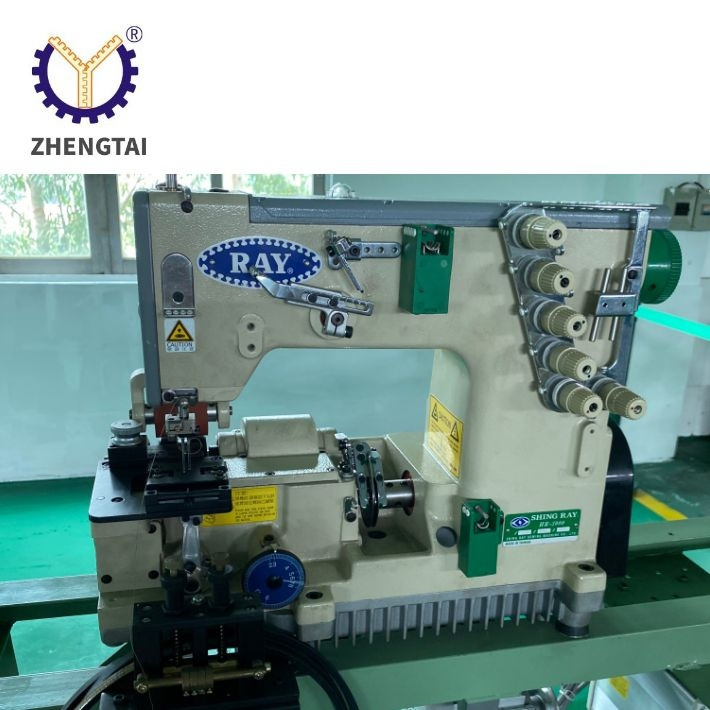 High Speed Professional Machines Industrial Stitching Taking Webbing Nylon Zipper Sewing Machine