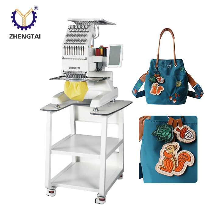 Zhengtai Apparel Machinery New 12/15 Colors Single/2/3/4/5/6/12 Heads Embroidery Machine