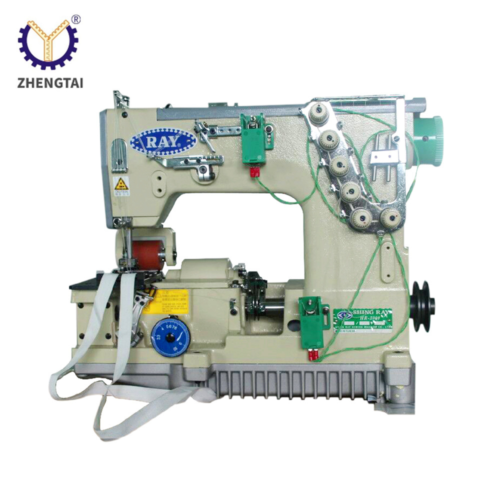 High Speed Professional Machines Industrial Stitching Taking Webbing Nylon Zipper Sewing Machine