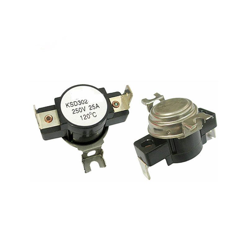 High Quality KSD302 Temperature Controller Bimetal Termostato 250V 25A BBQ Use Ksd Thermostat